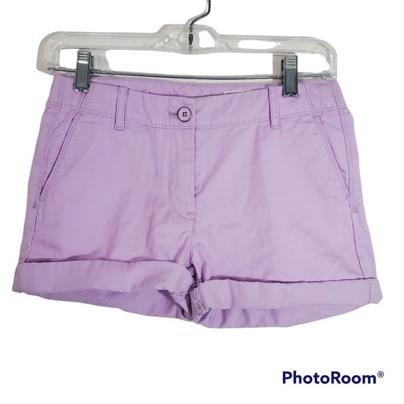 Crewcuts Other - Crewcuts by J. Crew Girls Purple Lavender Chino Shorts NWT Size 12